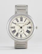 Newgate Liberty Grand Roman Dial Watch - Silver