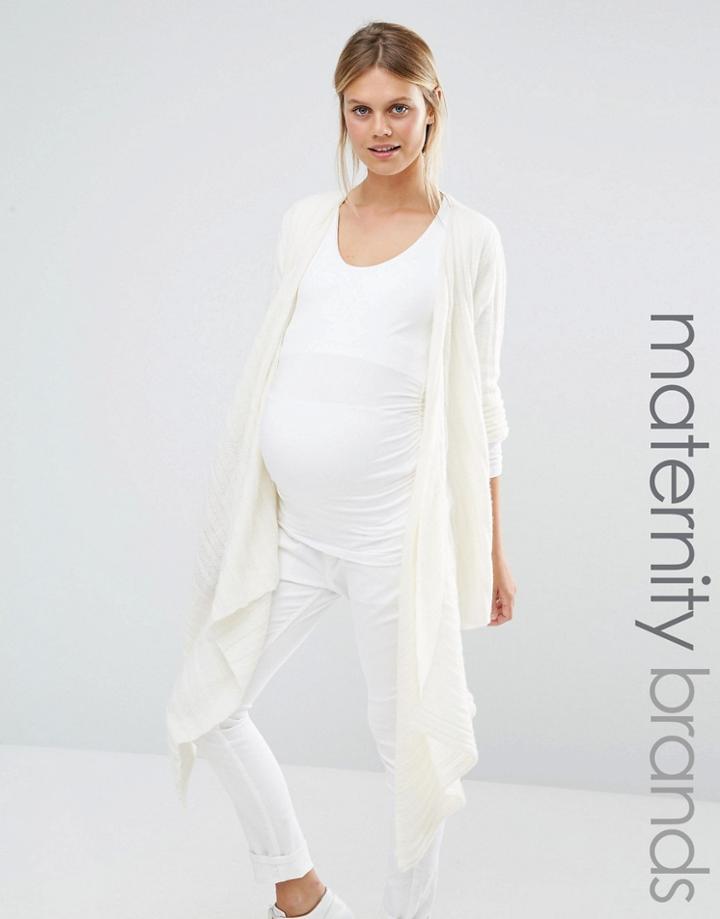 Isabella Oliver Wrap Cardigan - White