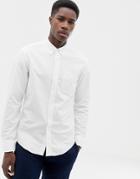 J.crew Mercantile Flex Slim Fit Oxford Shirt Button Down In White - White
