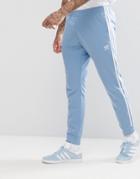 Adidas Originals Adicolor Superstar Joggers In Blue Cw1277 - Blue