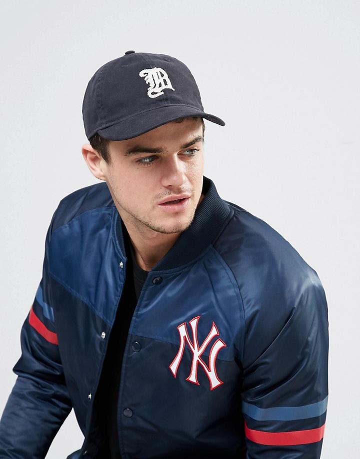 New Era 9fifty Snapback Cap Boston Beaneaters With Low Crown - Navy