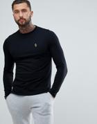 Luke Sport Traff Long Sleeve T-shirt In Black - Black