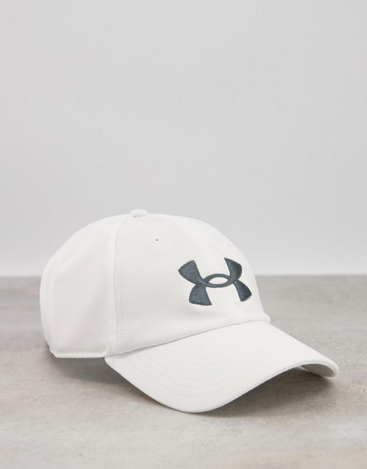 Under Armour Blitzing Adjustable Back Cap In White