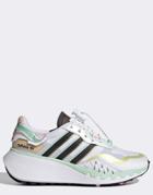 Adidas Originals Choigo Sneakers In White With Color Pops