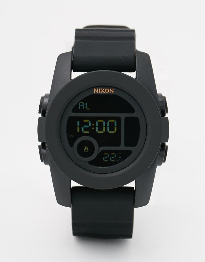 Nixon The Unit Digital Watch A490 - Black