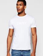 Dkny T-shirt Rubber Chest Print - White