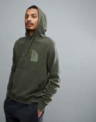 The North Face Drew Peak Pullover Hoodie In Green - Green