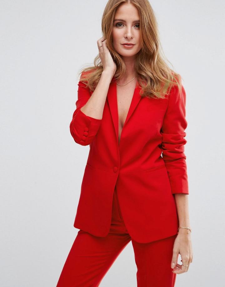 Millie Mackintosh Ashes Blazer - Red