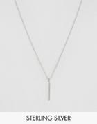 Pieces & Julie Sandlau Sterling Silver Juna Minimal Pendant Necklace -