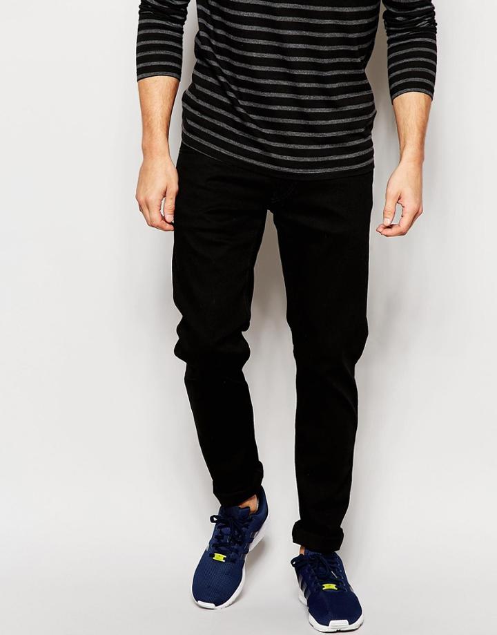 Replay Jeans Anbass Slim Stretch Fit Clean Black - Clean Black