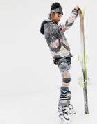 Roxy Daybreak Base Layer Legging In Multi Print