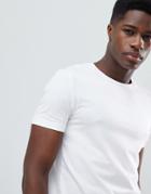 Celio T-shirt With Stretch In White - White