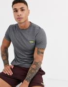 Asos 4505 Icon Training T-shirt With Quick Dry In Gray Marl