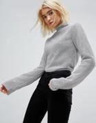 Asos Top In Chain Mail - Silver