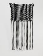 Asos Design Mono Tassel Festival Cross Body Bag - Multi