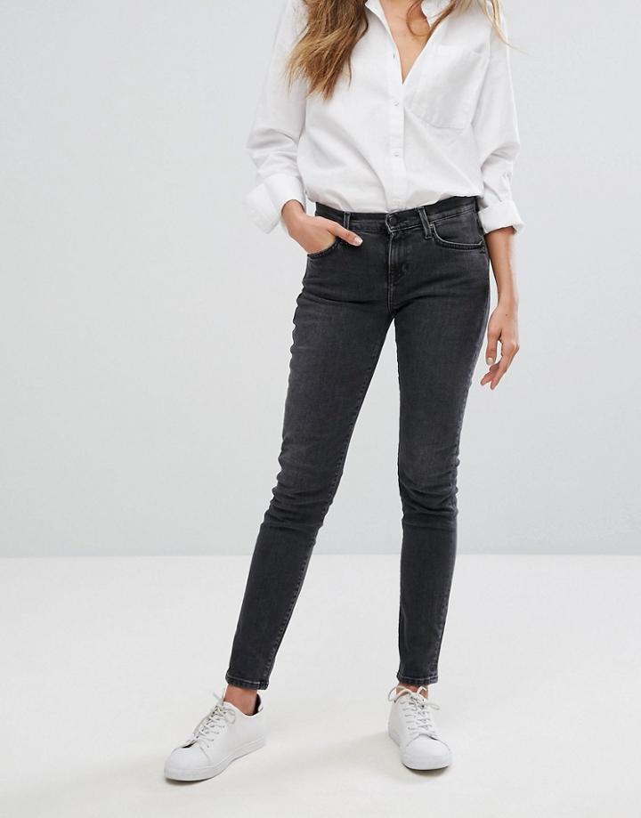 Selected Fena Mr 2 Slim Jeans - Gray