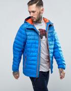 Columbia Powder Lite Quilt Jacket Hooded 2 Tone - Blue