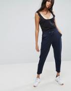 Asos Basic Tailored Joggers - Navy