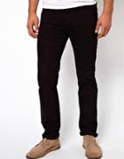 Lee Jeans Powell Low Waist Slim Fit Clean Black - Clean Black