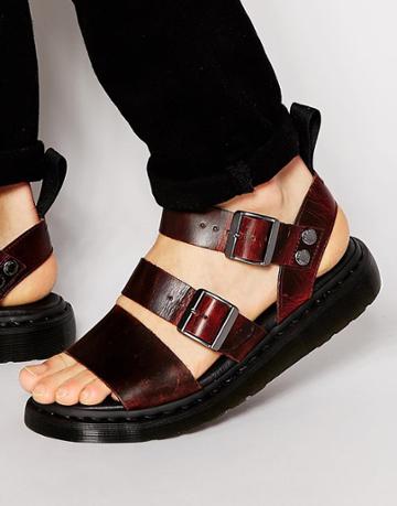 Dr Martens Gryphon Sandals - Red