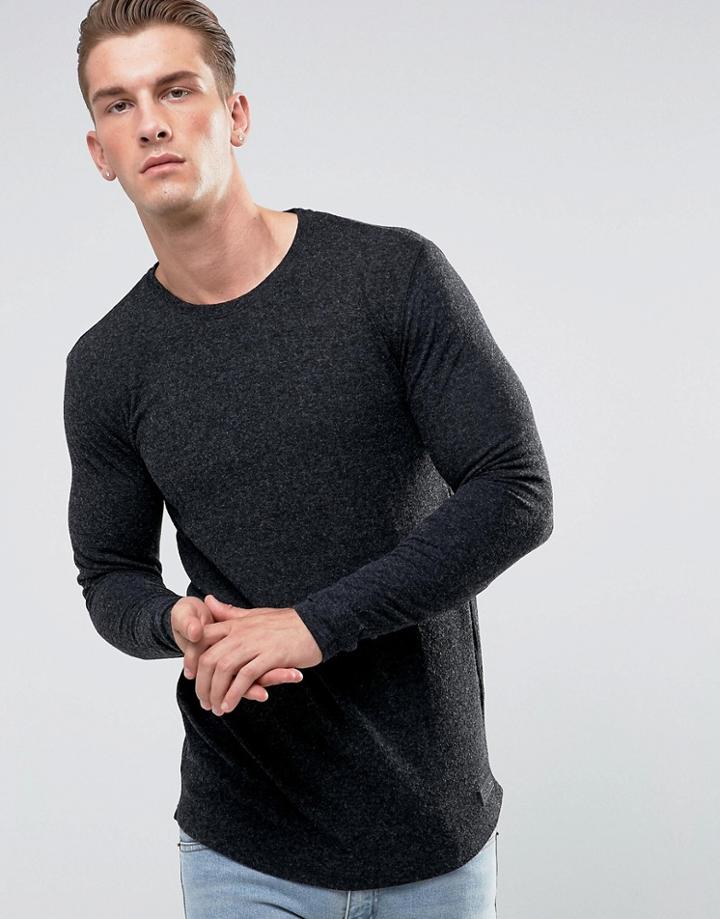Just Junkies Long Sleeve Top - Gray