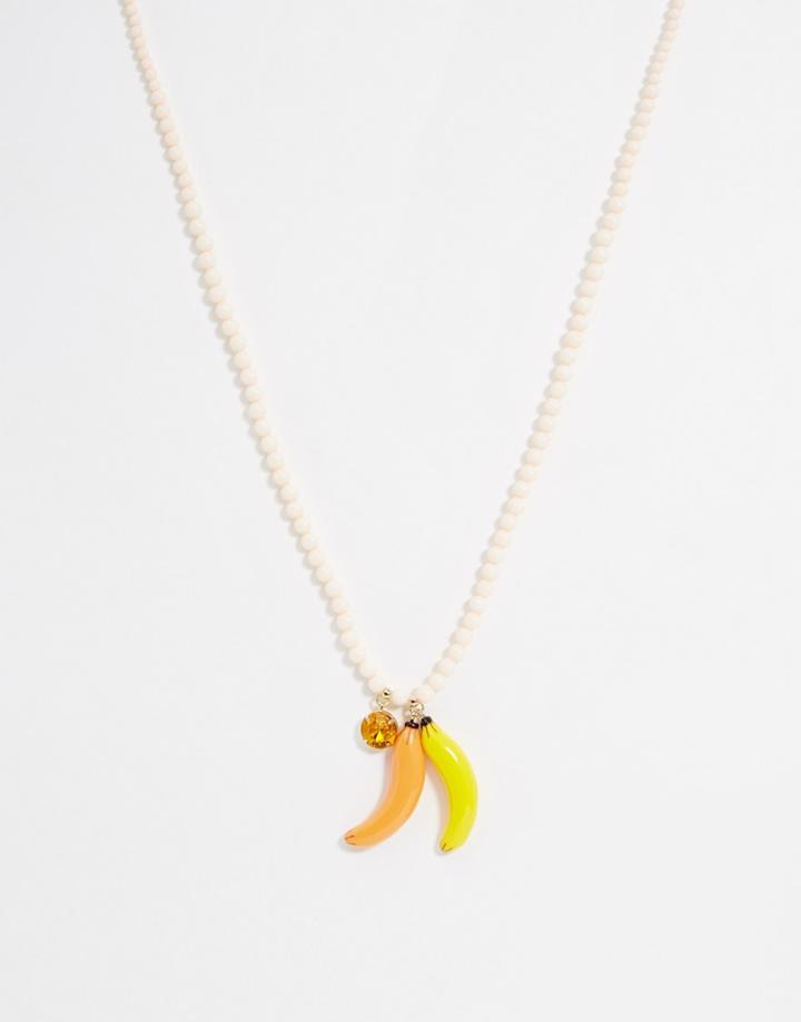 N2 By Les Nereides Banana Necklace - Yellow