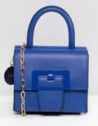 Faith Mini Buckle Cross Body Bag - Blue