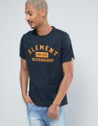 Element Logo Skateboard T-shirt In Navy - Navy