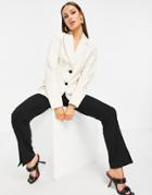 4th & Reckless Suit Blazer In Off White - Part Of A Set
