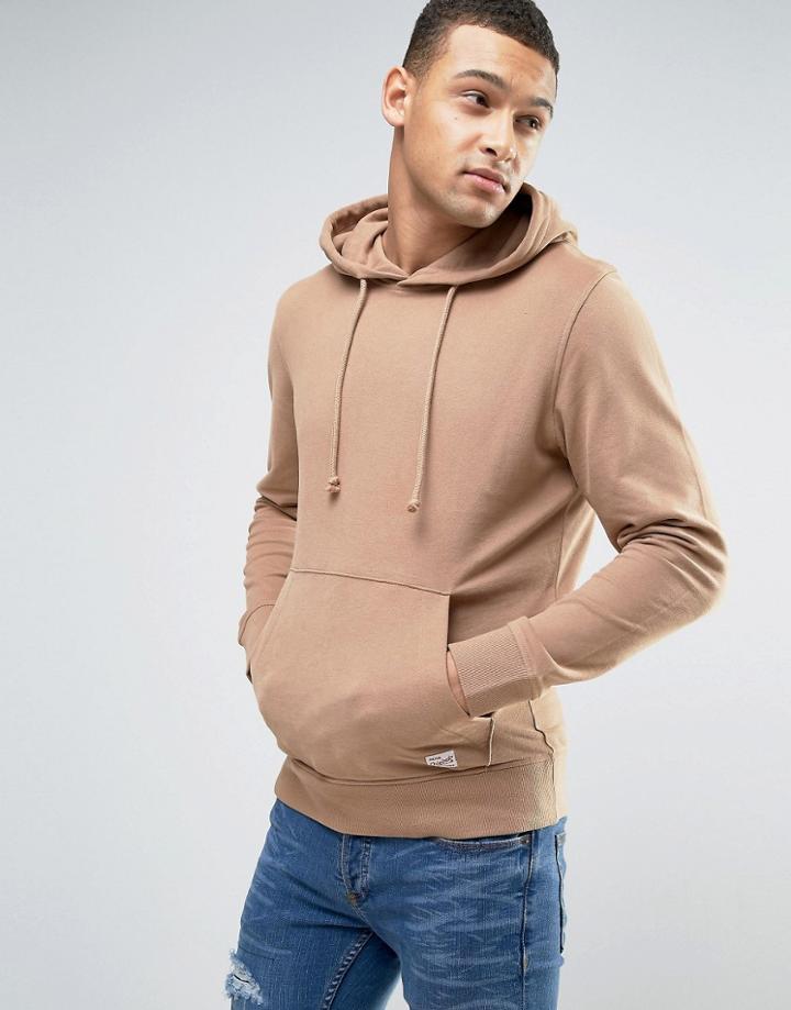 Jack & Jones Originals Overhead Hoodie - Beige
