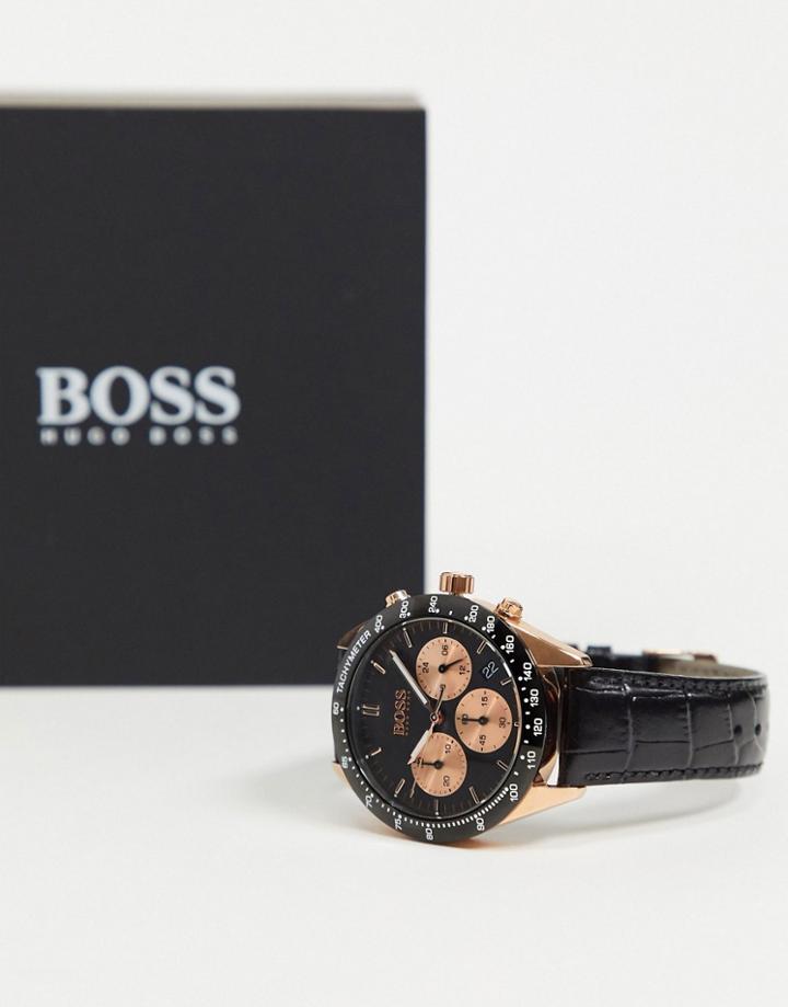 Boss Talent Watch In Black