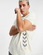 Hummel Parson T-shirt In Bone White