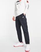Nike Sport Essentials Woven Utility Pants In Black
