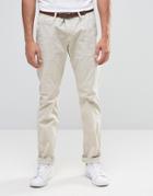 Celio Chino In Straight Fit - Beige