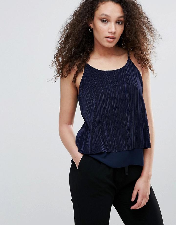 Wal G Cami Top - Navy