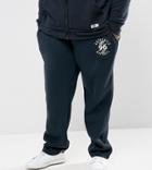 Duke Plus Embroidered Jogger In Navy - Navy