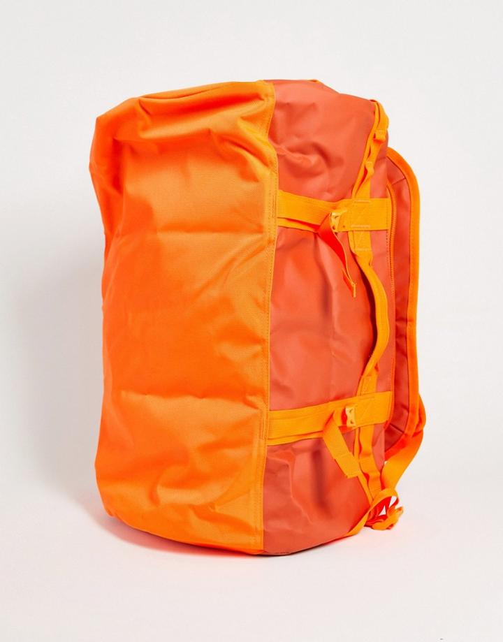 The North Face Base Camp Small 50l Duffel Bag In Red-green