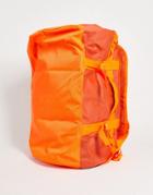 The North Face Base Camp Small 50l Duffel Bag In Red-green