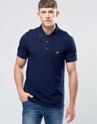 Lyle & Scott Polo Shirt In Dark Indigo - Navy