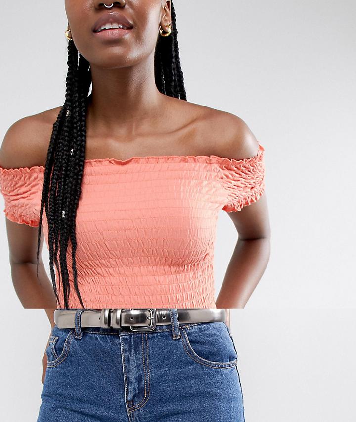 Johnny Loves Rosie Metallic Skinny Belt Pack - Multi