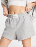 Polo Ralph Lauren Sweat Shorts In Gray