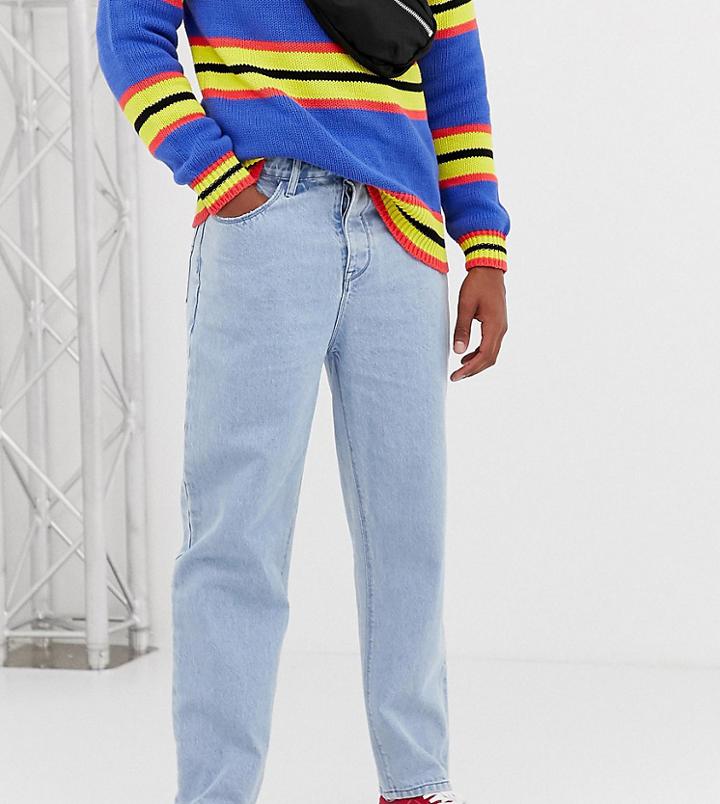 Collusion X005 Straight Leg Jean In Light Blue Wash