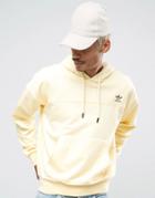 Adidas Originals Fallen Future Oversized Hoodie In Yellow Br1801 - Tan