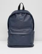 Peter Werth Etched Backpack In Navy - Blue