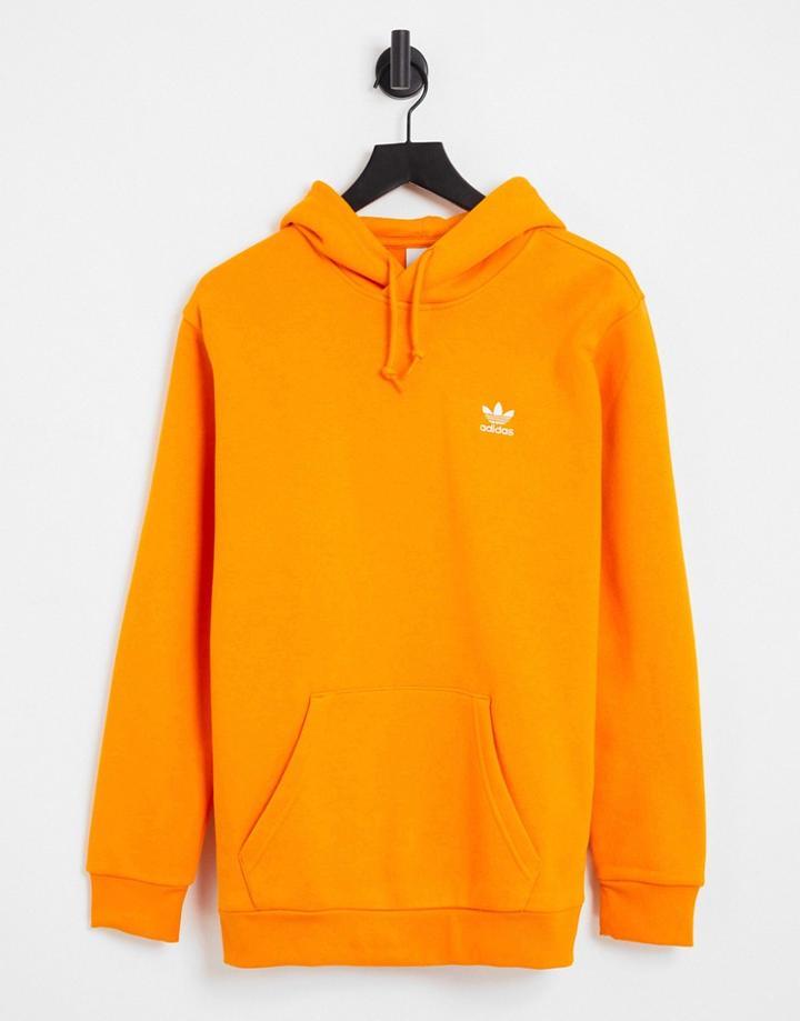 Adidas Originals Essentials Hoodie In Orange