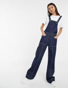 Pepe Jeans Dixie Work Denim Flared Overall's - Navy