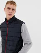 Only & Sons Quilted Vest - Navy