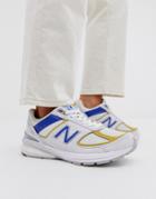 New Balance 990 Sneakers In White Made In Usa - White