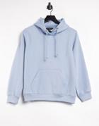 Brave Soul Relaxed Fit Clara Hoodie In Blue-blues