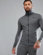 Muscle Monkey Track Jacket In Gray - Gray